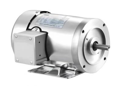 China NEMA 56C TEFC Stainless Steel Motor Three Phase Washdown IP55 1HP 1745RPM for sale