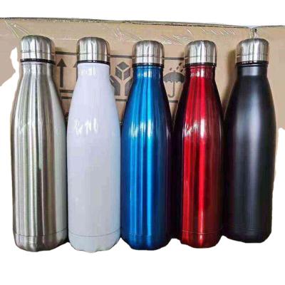 China Customized Wholesale Customized Viable Sports Gym Flask Double Wall 304 Stainless Steel Vacuum Insulated Logo Water Bottle Thermal Flask for sale