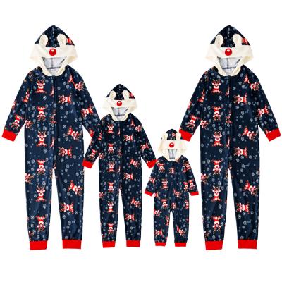 China 2021 high quality breathable one-piece family matching homewear pajamas for sale