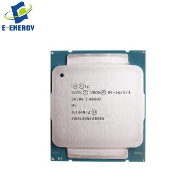 China Server CPU Intel Xeon CPU E5-2643V3 6 Core 3.4GHz 20MB SR204 CM8064401724501 Processor for sale