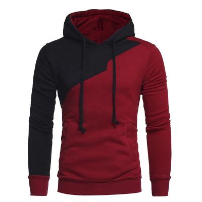 China Autumn And Winter Men's Pullover Hoodies Clothing Men's Sportswear Waterproof Casual Color Block Hoodie for sale