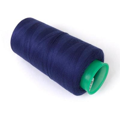 China 4000 Yards Black 40s/2 Sewing Thread for Tents Jeans and Long-Lasting Leather Products for sale