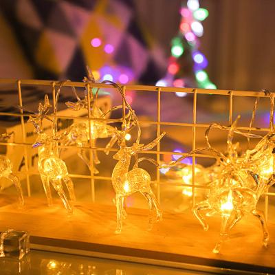 China Reindeer Led Waterproof Outdoor Light Strip Serie De Navidad Reindeer Led Renos Luces Led Tira Led Lights Christmas Decoration String for sale