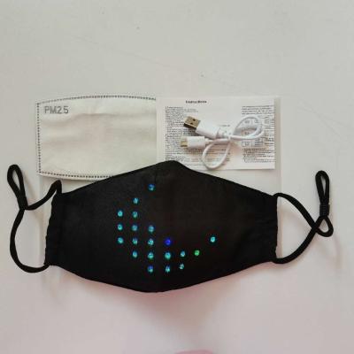 China Halloween/Masquerade/Party/Concert/New Year/Christmas/Carnival/DJ Voice Control LED Face Maskes for sale