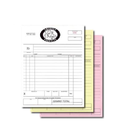 China paper & New Cardboard Order Book Receipt Invoice Double 50 Sets Form Carbon Free for sale