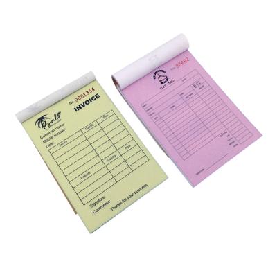 China paper & Cardboard 5-Digit Number Bill Book Carbonless Receipt Book 7-Digit Size Custom Printing for sale