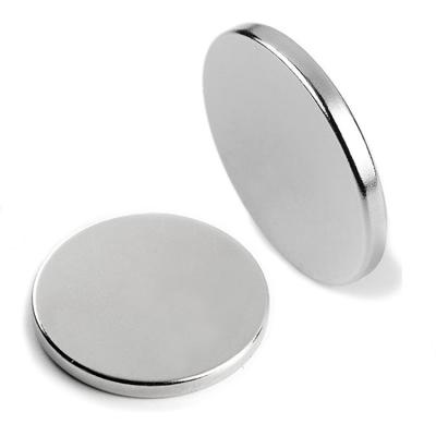 China Environmental Friendly ISO Certificated Permanent NdFeB Magnet Round N42 N52 Disc Neodymium Magnet Manufacturer for sale