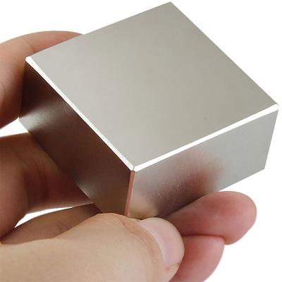 China China Manufacturer Ndfeb N42 Magnet Rare Earth Permanent Magnet Strong Block Neodymium Magnet N52 for sale