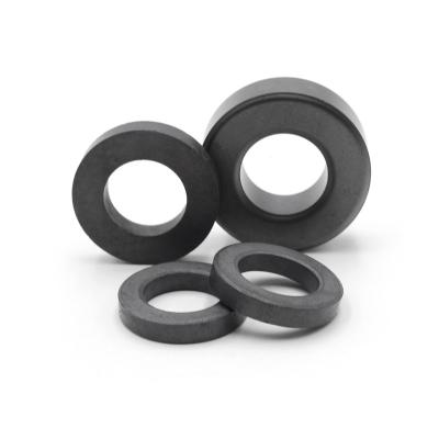 China High Magnet Performance Industrial Ceramic Ring Ferrite Magnets For Speaker Large Size for sale