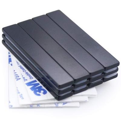 China Industrial Permanent Strong Magnet Black Ndfeb Rare Earth Magnet Neodymium N52 Magnets Block Epoxy Rubber Coated Magnet for sale