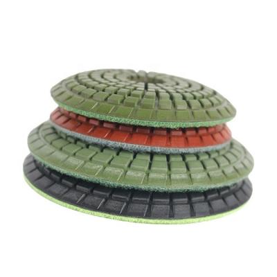 China High Quality Reputable Granite Convex Shape Special Polishing Pads Wet Polish For Granite for sale