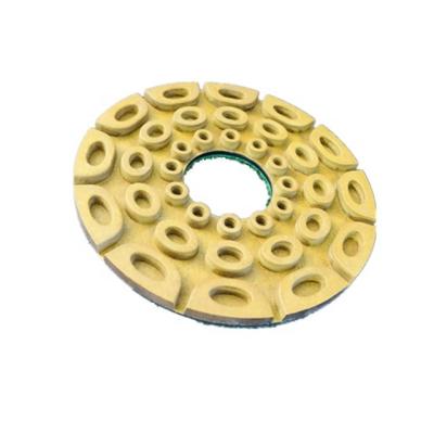 China Stone Edge Polishing Premium Stone Edge / Granite Polishing By Diamond Snail Lock Polishing Pad Made In China Good Reputation Manufacturer for sale