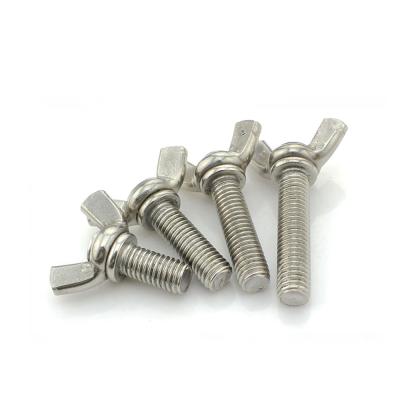 China M8*45mm 304 316 Stainless Steel Wing Bolts Stainless Steel Nuts Carbon Steel Grade 4.8 Blue White Galvanized Lwing for sale