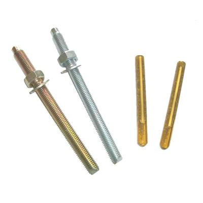 China Mechanical Machine GB DIN Grade 4.8 Zinc Galvanized Chemical Grade 8.8 M30 Expansion Anchor Bolt For Windows for sale