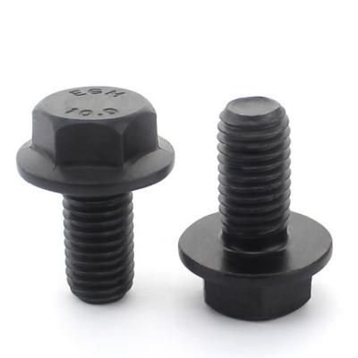 China Stainless Steel M6 12 Ji B1189 Hex M25 M24 M21 Titanium Drilled Black Oxide 8 Grade Nut 6 Point Flange Bolt for sale