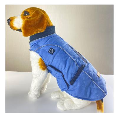 China 2022 New Style USB Viable Electric Heated Dog Clothes Heated Dog Vest for sale