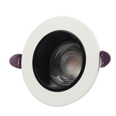 China China Factory Modern Low Price Round Shape Recessed Slim 7W Indoor Led Downlight for sale