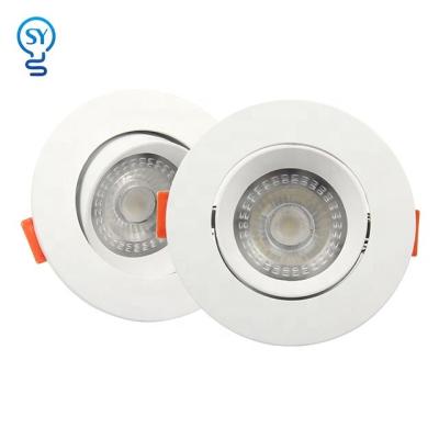 China Modern Homehouse Office Indoor Decoration IP54 Waterproof White Tiny Led Track Lighting 5W 7W Led Retrofit Downlight for sale