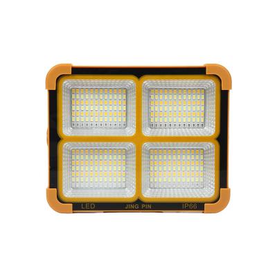 China Portable Outdoor Plastic Waterproof Ip65 100w 200w LED Solar Flood Light From Warehouse Manufacturer for sale