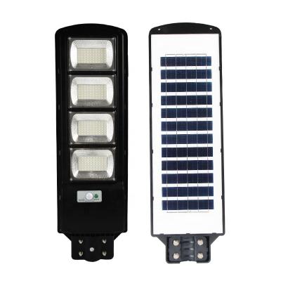 China Outdoor Integrated Solar Street Lights Solar Power IP65 Waterproof Outdoor Solar Street Lights for sale