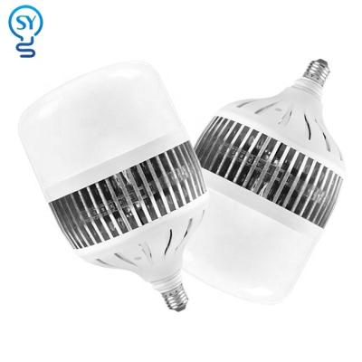 China 80W 100W 150W 200W Aluminum Warehouse Bulb E27 E40 High Power Bay Light High Bay Light Fin Bulb for sale