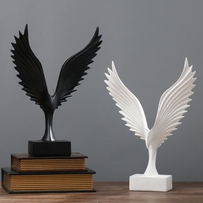 China Minimalist Creative American Resin Eagle Wing Sets Table Ornaments Style Home Decoration Ornament Crafts for sale