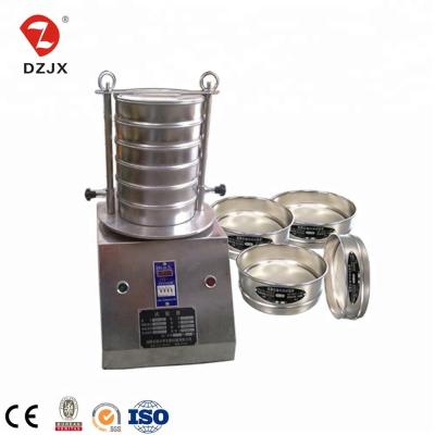 China Lab Test Powder Lab Nano Brass Vibrator Sieving Vibrating Sieve Shaker Laboratory Machine for sale