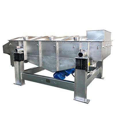 China Chemicals Food Processing Pharmaceuticals Precision Square Vibrating Screen Sieve / Industrial Linear Vibrating Sieve Machine Manufacturer zu verkaufen