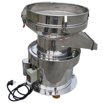 China 450 Type Small Round Vibration Filter Food Processing Sieve For Juice / Cider / Milk Te koop