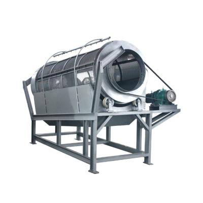 Chine Ore High Capacity Compost Used Gold Trommel Screen / Rotary Trommel Sieve à vendre