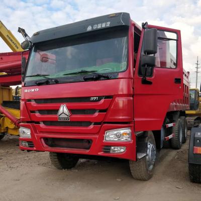 China Used Main Dump Truck Tractor Used Dump Truck 10 Wheels 371 Large Quality In Good Condition For Sale 41 - 50t for sale