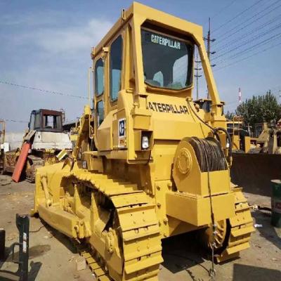 China Construction worksÂ   used bulldozer on sale cheap high quality D7G crawler bulldozer sale used japan made for sale