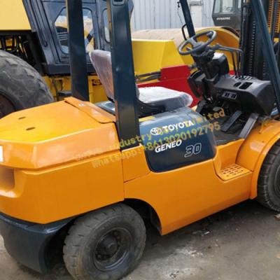 China Factory Used Electric Forklift FD30 Forklift 3ton Lift Truck Quiet Forlift for sale