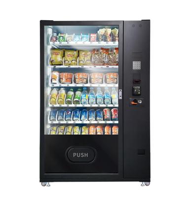 China Hoge beveiliging Normale toetsenbord Koele frisdrank Snack verkoopmachine met 5 inch scherm Te koop