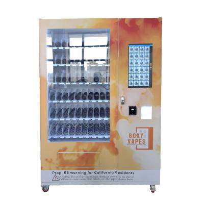 China 600 Pcs Innovative CBD Vape Cigar E-cig Vending Machine With Age Checker Card Reader for sale