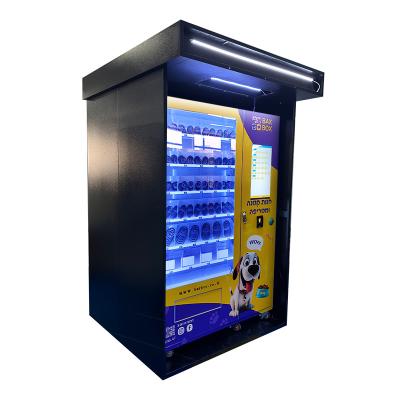 China Dog Park Outside Location 24/7 Pet Products Dog Grooming Washing Smart Vending Machine For Pet Food for sale