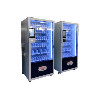 China Convenient Small Business Snacks Vending Machine With Infrared Drop Sensor for sale