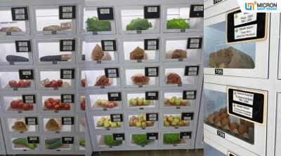 China Kühlschrank-Automaten mit Barzahlung und Raumtemperaturoption zu verkaufen