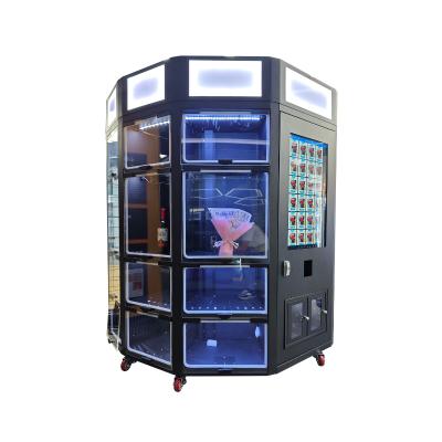 China Temperature-Controlled Locker Vending Machine With Customisable Locker Size And Metal Frame for sale