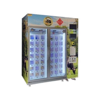 China Refrigerated Vending Machines For Dairy Products -22~20℃ Automated Cheese Vending Machine for sale