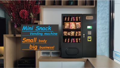 China 1 Meter-Mini Vending Machine For Mobile-Zusatz-schwarze Farbkleiner Imbiss-Automat zu verkaufen