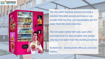 Chine Machine en ligne d'eau chaude de système de gestion de distributeur automatique de Smart de nouille de tasse à vendre