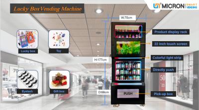 China 21,5 Zoll-Touch Screen Mini Blind Box Vending Machine mit Ausstellungsraum zu verkaufen