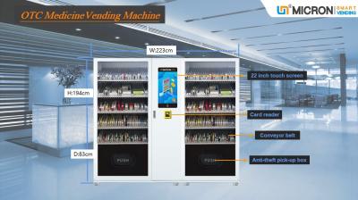 Cina Distributore automatico della droga di grande capacità del distributore automatico della medicina della farmacia del touch screen con il sistema astuto in vendita