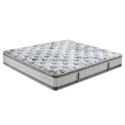 China Foldable Premium Royal Sleep Comfort Memory Foam Well Pocket Spring Bed Mattress Manufacturer for sale