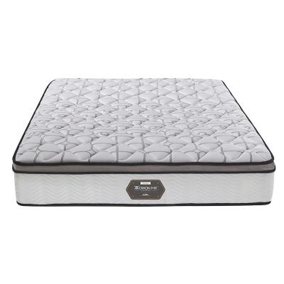 China Massage Rhombus Convertible Flat Foam White 3d Box Springs Sleep Beds Mattresses for sale