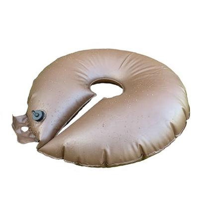 China PVC 15 Gallon Brown PVC Tree Watering Ring With Rise Trigger Cover, Slow Release Tree Watering Bag Same As Treegator Function for sale