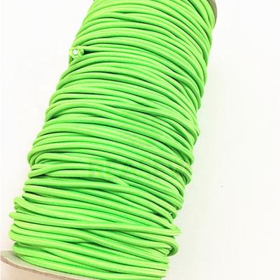 China Viable sales promotion high quality custom color imported rubber round elastic bungee cord with good price for sale