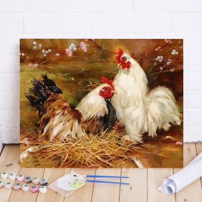 China Modern 3d Wall Art Canvas Oil 12x16 Landscape Painting Painting By Numbers Kits for sale