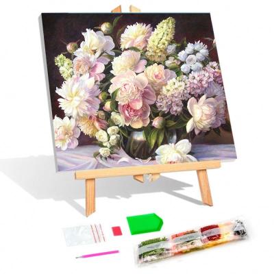 China CLASSIC Bestsellers 2022 For Home Decoration 5d DIY Flowers Art Multicolor Diamond Painting Full Drill Canvas Wall Painting Poster for sale